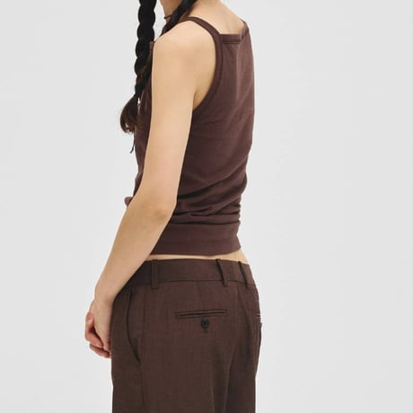 【TODAYFUL】Squareneck Slub Camisole　※納期5月上旬～6月上旬
