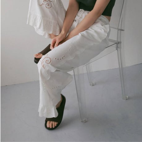 【anuke】Wide Belt Sandals　※納期3月下旬～4月下旬