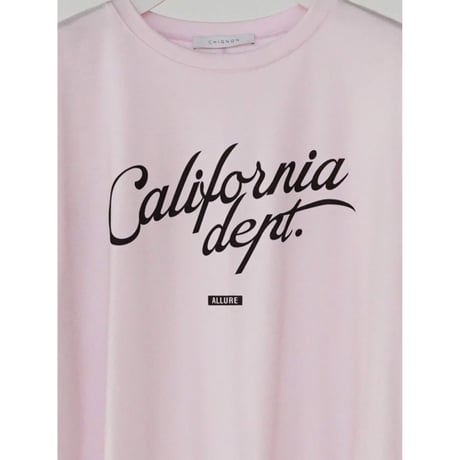 【CHIGNON】ｱﾒﾘｶﾝﾌﾟﾘﾝﾄﾛﾝTEE