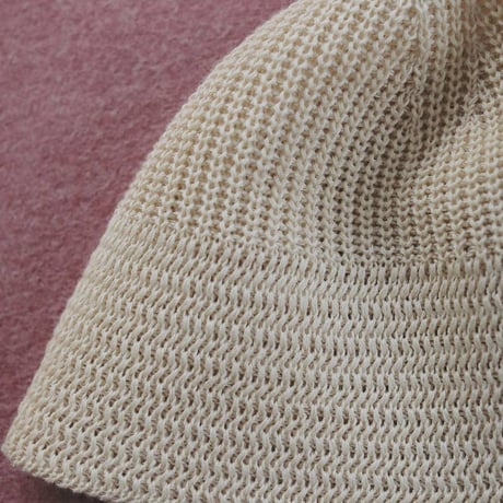 【anuke】Linenknit Bucket Hat　※納期4月中旬～5月中旬
