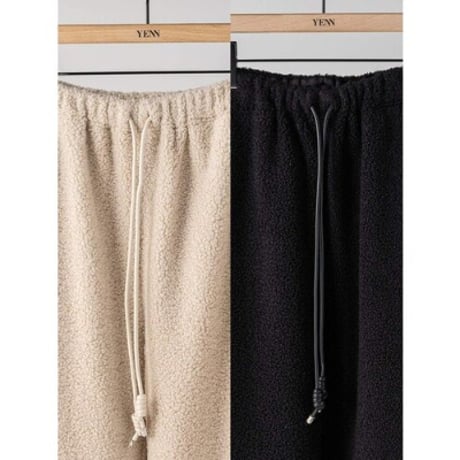 【YENN】COZY TEXTURE PANTS