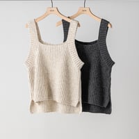 【YENN】CHUNKY KNIT VEST