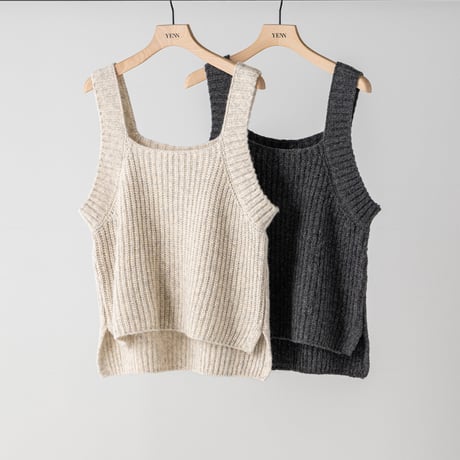 【YENN】CHUNKY KNIT VEST