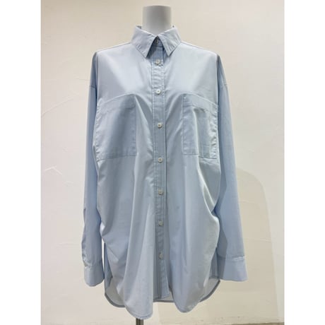 【CYAN TOKYO】エアリータックロングシャツ