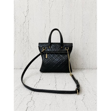 【M.U.L.】LOCK LINE SQUARE FLAP TOTE S MUL213-286A ※納期27.3月～8月