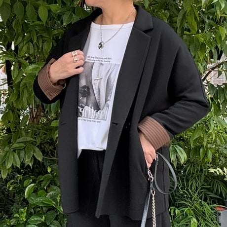 【kusukusu限定】BONDING TAILORED JACKET