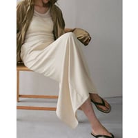 【anuke】Georgette Pencil Skirt