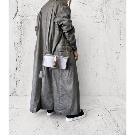 【M.U.L.】BOX WALLET SHOUDER MUL230-287A ※納期27.3月～8月