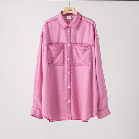 【YENN】FADED OVERSIZE SHIRT ※納期1月中旬～2月中旬