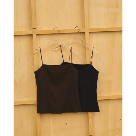 【TODAYFUL】Twill Bare Camisole　※納期5月上旬～6月上旬