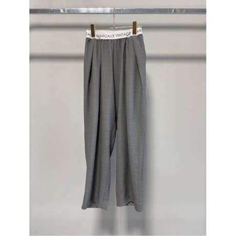 【ＭARGAUX VINTAGE】ウエストロゴストレートパンツ