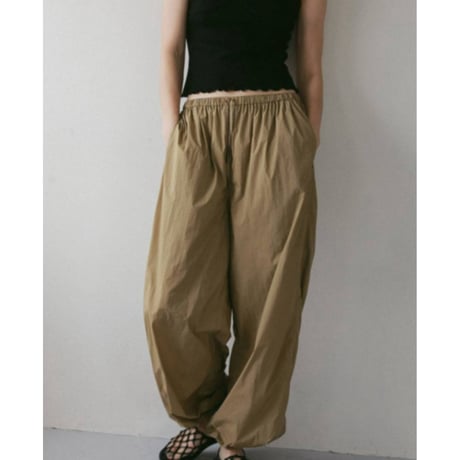 【anuke】Sheer Nylon Pants　※納期3月上旬～4月上旬