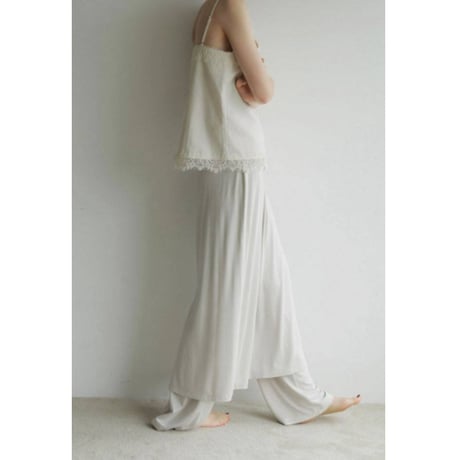 【anuke】Twill Lace Camisole　※納期3月下旬～4月下旬
