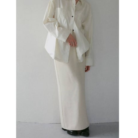 【anuke】Georgette Pencil Skirt