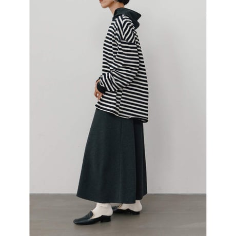 【YENN】STRIPE FORM LONG T