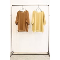 【LE MELANGE】パイルラグランビッグプルオーバー