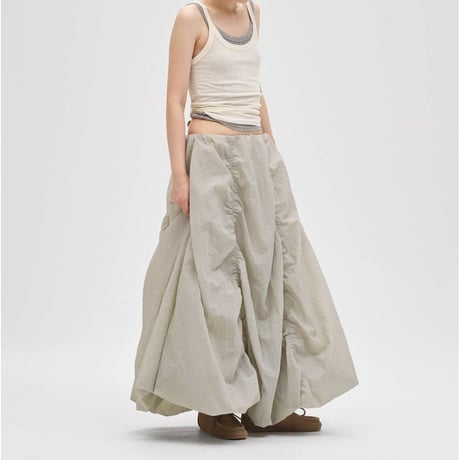 【TODAYFUL】Nylon Ripstop Skirt　※納期4月上旬～5月上旬
