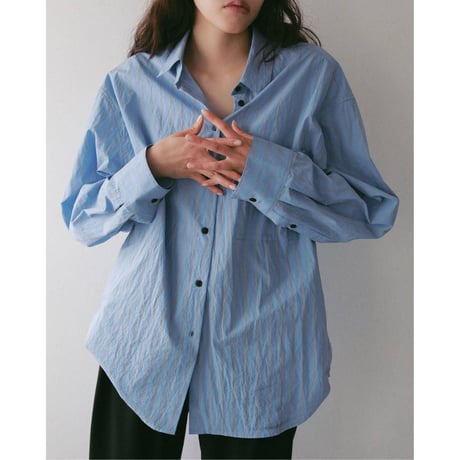 【anuke】Dry Stripe Shirts　※納期3月上旬～４月上旬