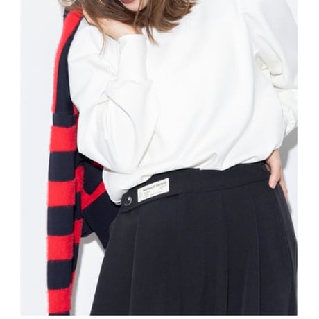【MARGAUX VINTAGE】ウエストデザインタックパンツ