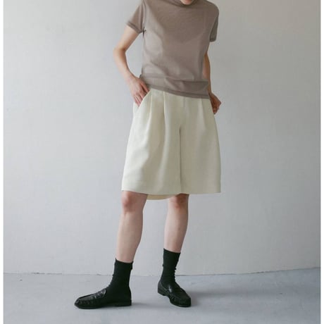【anuke】Sheer Tulle T-shirts　※納期4月下旬～5月下旬
