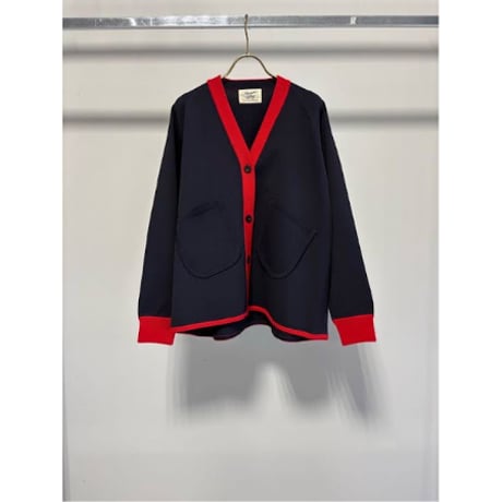 【ＭARGAUX VINTAGE】バイカラーVネックカーディガン