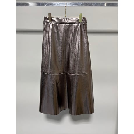 【MARGAUX VINTAGE】メタリックスカート