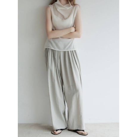 【anuke】Bicolor Tongs Sandals　※納期4月下旬～5月下旬