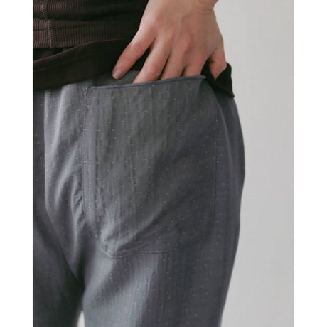 【anuke】Dotjacquard Rough Pants　※納期4月中旬～5月中旬