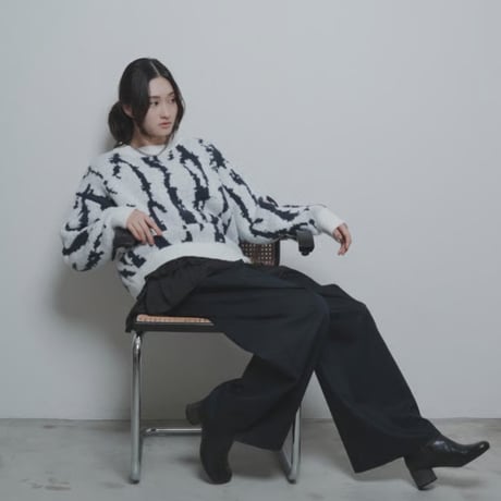 【CYAN TOKYO】ジオメットジャガーニット