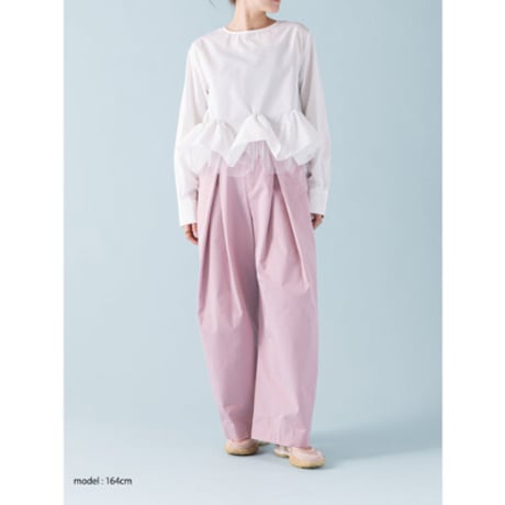 【Mewl】TULLE PEPLUM BL