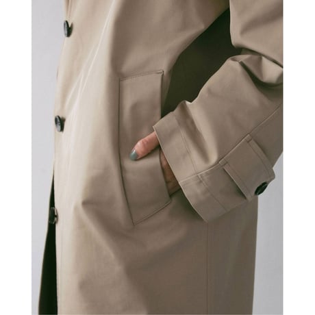【anuke】Soutiencollar Twill Coat