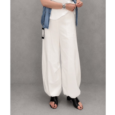 【cafune】washer cotton parachute pants　25607