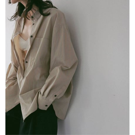 【anuke】Dry Stripe Shirts　※納期3月上旬～４月上旬