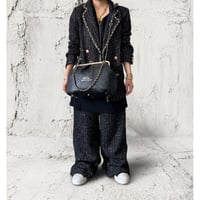 【M.U.L.】GAMAGUCHI GATHER 2WAY SHOULDER MUL234-286D　※納期27.3月～8月