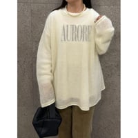 【ROSIEE】モヘアルーズニット
