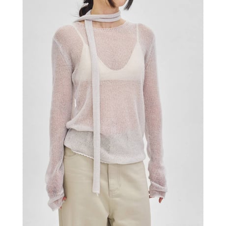 【TODAYFUL】Mohair Tie Knit　※納期2月上旬～3月上旬