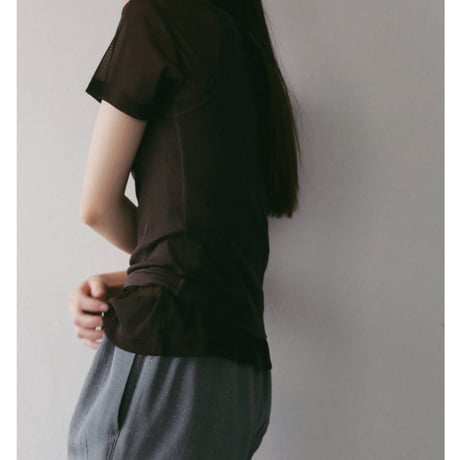 【anuke】Wool Rib Tanktop　※納期4月下旬～5月下旬