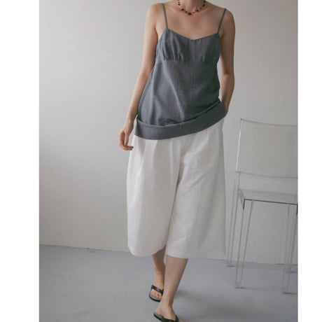 【anuke】Tuck Bermuda Pants　※　納期4月中旬～5月中旬