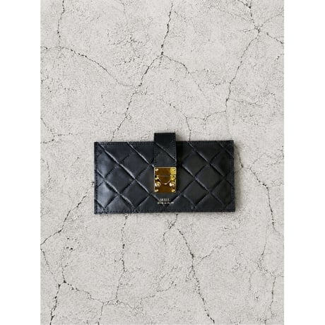 【M.U.L.】LOCK LINE FLAT LONG WALLET MUL220-286 ※納期27.3月～8月