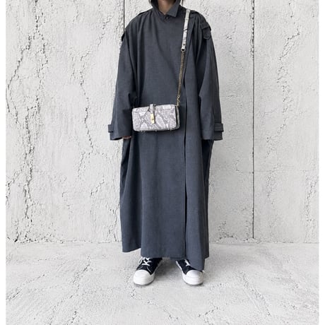 【M.U.L.】BOX WALLET SHOULDER MUL112-296A ※納期27.3月～8月