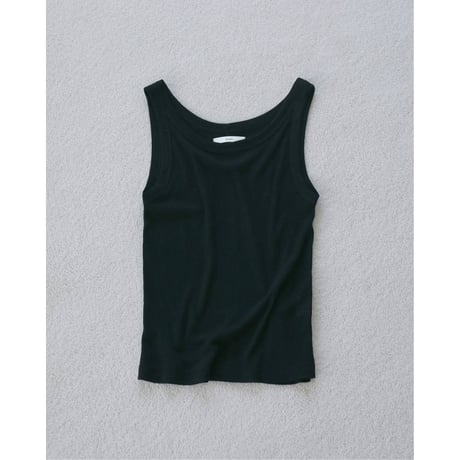 【anuke】Wool Rib Tanktop　※納期4月下旬～5月下旬