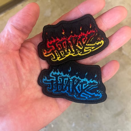 JHAKX “Fire Logo Patch” Blue