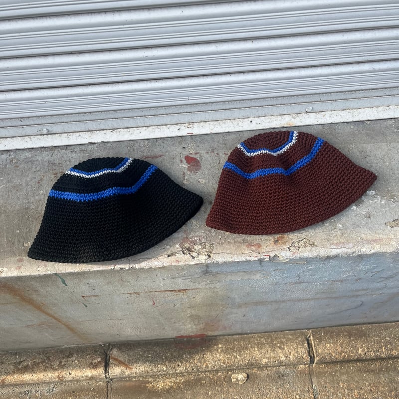 帽子 JHAKX COTTON BUCKET HAT - BLACK JHAKX 