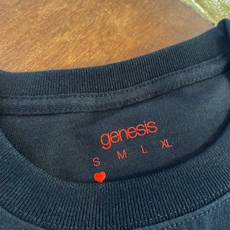 GENESIS “Japan Exclusive T-shirts” バッヂオマケ付き