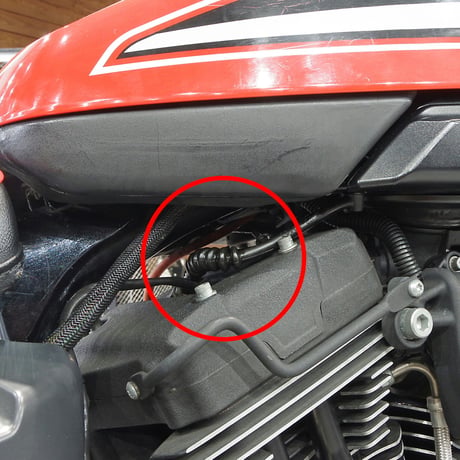 XR1200用ブリーザーホース