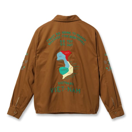 TT15546　テーラー東洋　Late 1960s Style Cotton Vietnam Jacket “VIETNAM MAP”