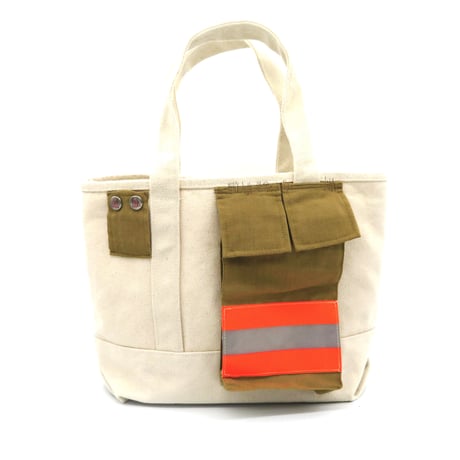 児玉郡市消防本部・防火服カスタムトートBAG:2.505