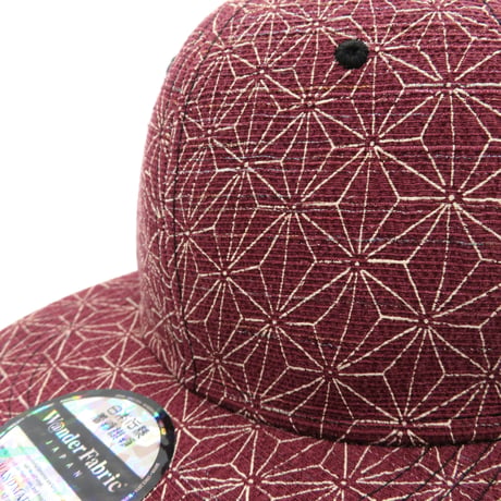 【新作先行割引9/6まで】JAPAN KIMONO CAP：麻柄