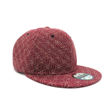 【新作先行割引9/6まで】JAPAN KIMONO CAP：麻柄