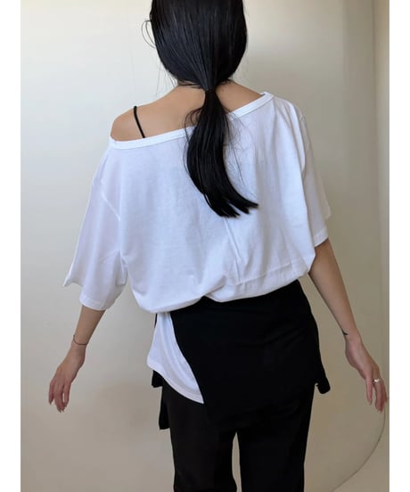 off shoulder tee